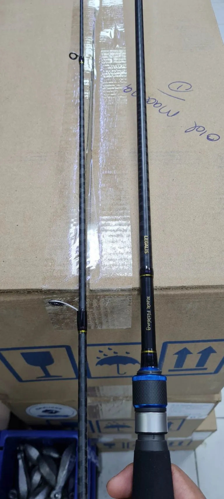 DAIWA LEGALIS ROCKFISHING FUJI RODS