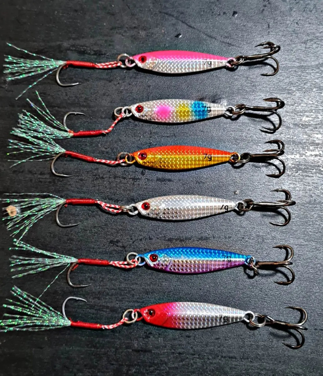 JAPANESE Hunter JIGS Red Eye -Fast Action (6pcs jigset)