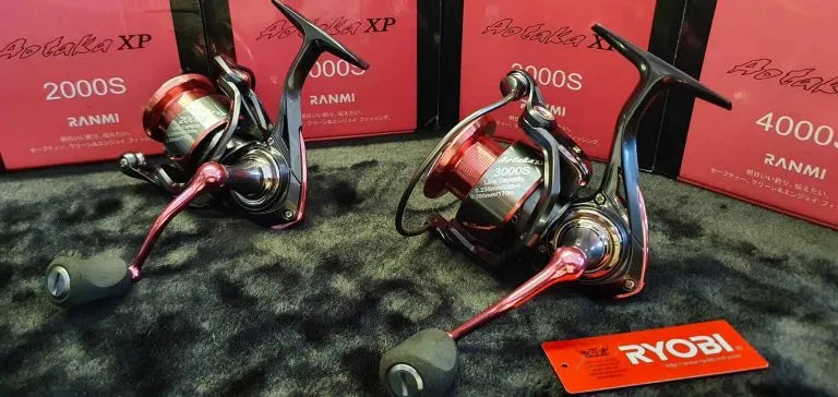 JAPAN RYOBI RANMI AOTAKA XP GEAR 6.2.1 SPINNING REEL