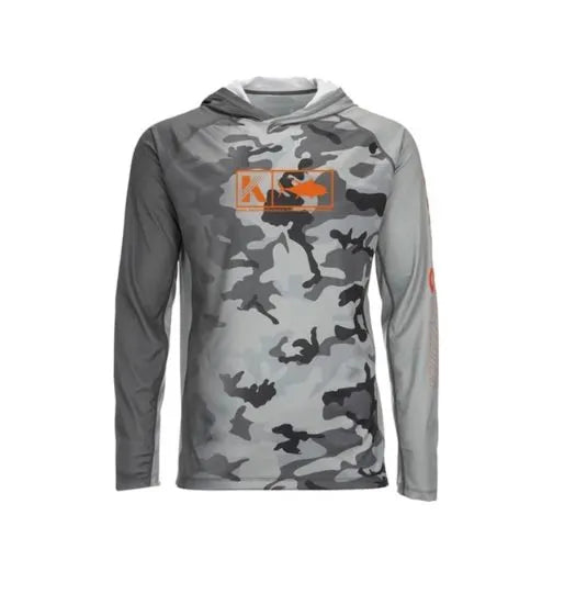 HUK CAMOUFLAGE 2 HOODIE WITH UV PROTECTION