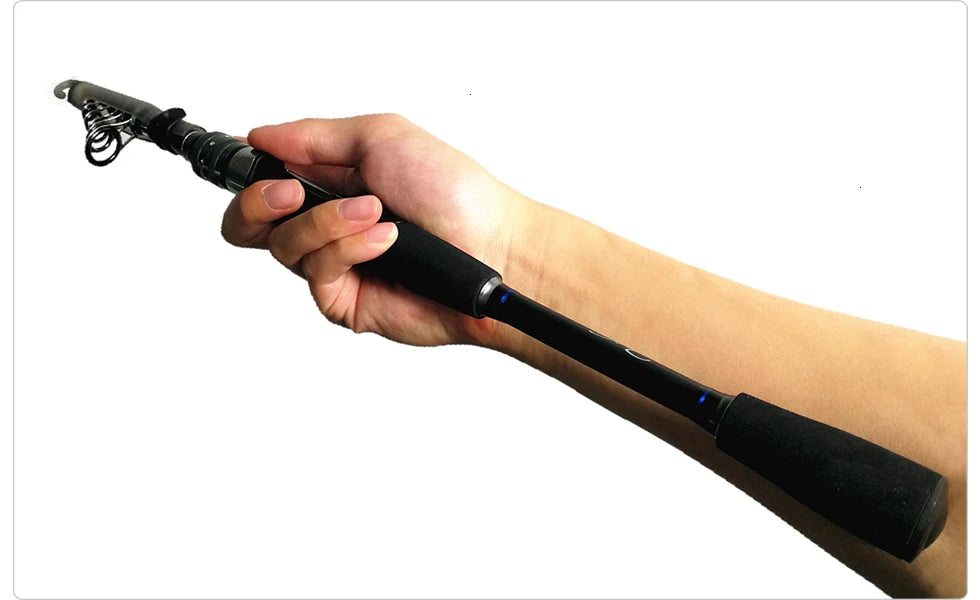 Tacklebox’s Travel Telescopic Casting/Jigging CARBON Light Spinning ROD – S870