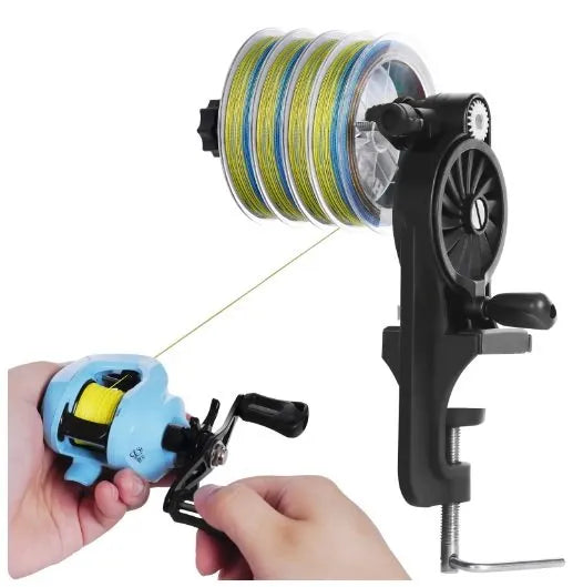 FISHING LINE WINDER AND SPOOLER TOOL