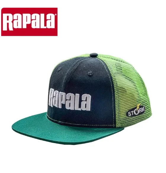 ORIGINAL RAPALA (Storm) Embroidered Mesh Snap Back Fishing Cap
