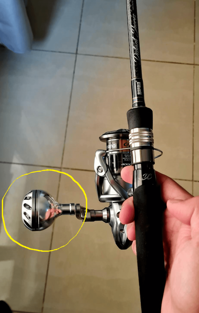 Tacklebox Aluminum Universal Power knob - Round