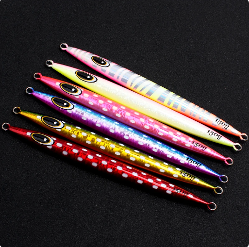 Glow Flasher BIG Game Metal Jig 300g