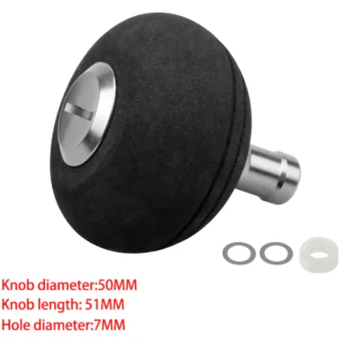 EVA POWER Knob with SHAFT For Shimano Daiwa Other Spining Reels – 50mm