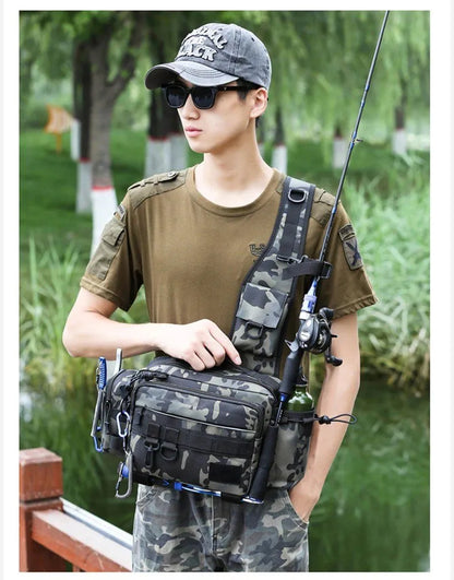 All in One Multifunction One Shoulder FISHING BAG