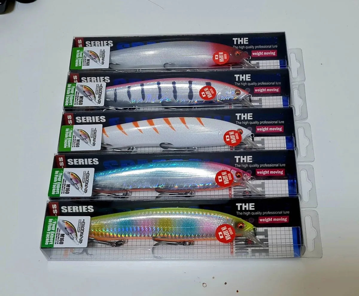 BEARKING Minnow 160mm Artificial Lure 30g BKK HOOKS