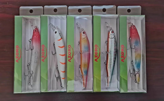 Azoro x80 KINGFISH 115m 18g Sinking Minnow Lure