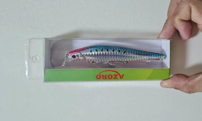 Azoro x80 KINGFISH 115m 18g Sinking Minnow Lure