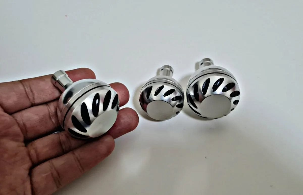 Tacklebox Aluminum Universal Power knob - Round