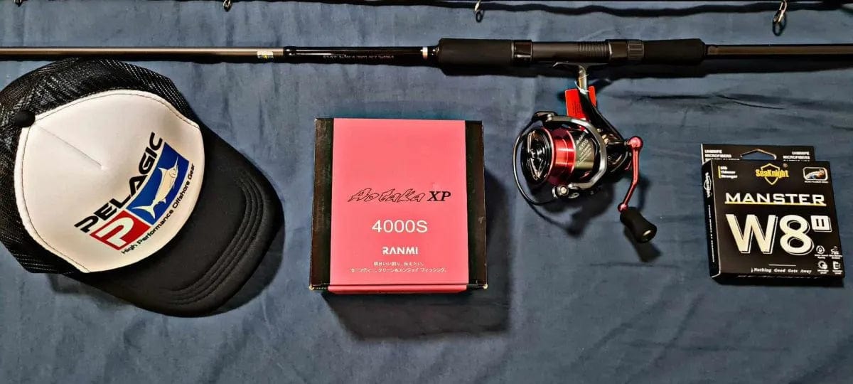 SHORE CASTING JIGGING SETUP ML (KINGFISH HUNTER) Combo