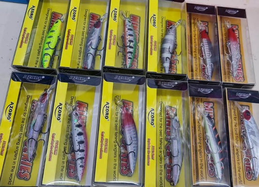 Azoro Minnow Fishing Lure Sinking 70mm 10g