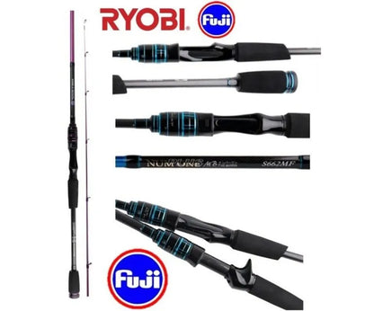 RYOBI NUM ONE PLUS 2.4m FUJI LIGHT 2-14g Max ROD