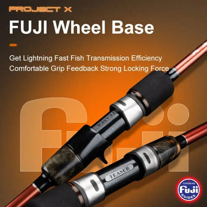 TEASER PROJECT X J10 STAGE 4 all fuji Slow Pitch Jigging Rod – 632