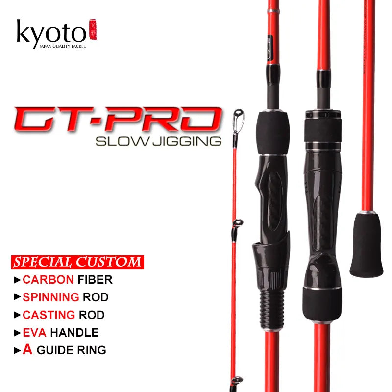 Kyoto GT PRO Slow Jigging OffShore Boat Fishing Rod - 150-200g max