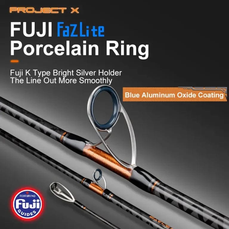 TEASER PROJECT X J10 STAGE 4 all fuji Slow Pitch Jigging Rod – 632