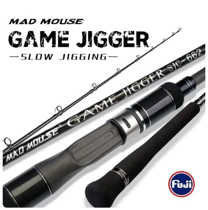 GAME JIGGER madmouse ALL FUJI BIG GAME ROD 400G MAX