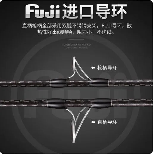 GAME JIGGER madmouse ALL FUJI BIG GAME ROD 400G MAX