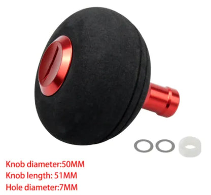 EVA POWER Knob with SHAFT For Shimano Daiwa Other Spining Reels – 50mm