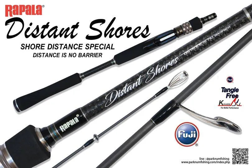 RAPALA DISTANT SHORES SPINNING FISHING ROD